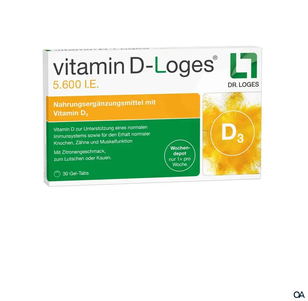vitamin D-Loges® 5.600 I.E. Gel-Tabs