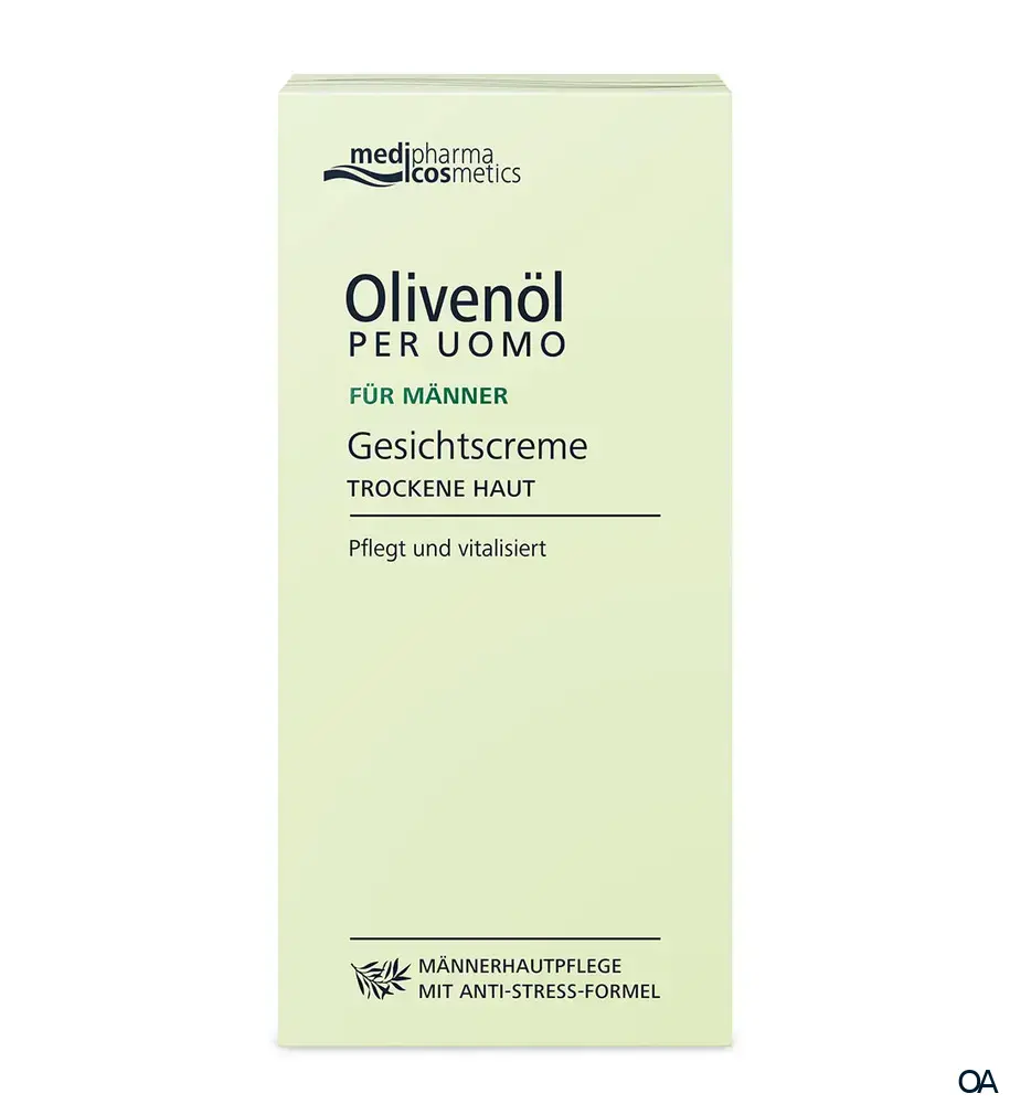 medipharma cosmetics Olivenöl Per Uomo Gesichtscreme