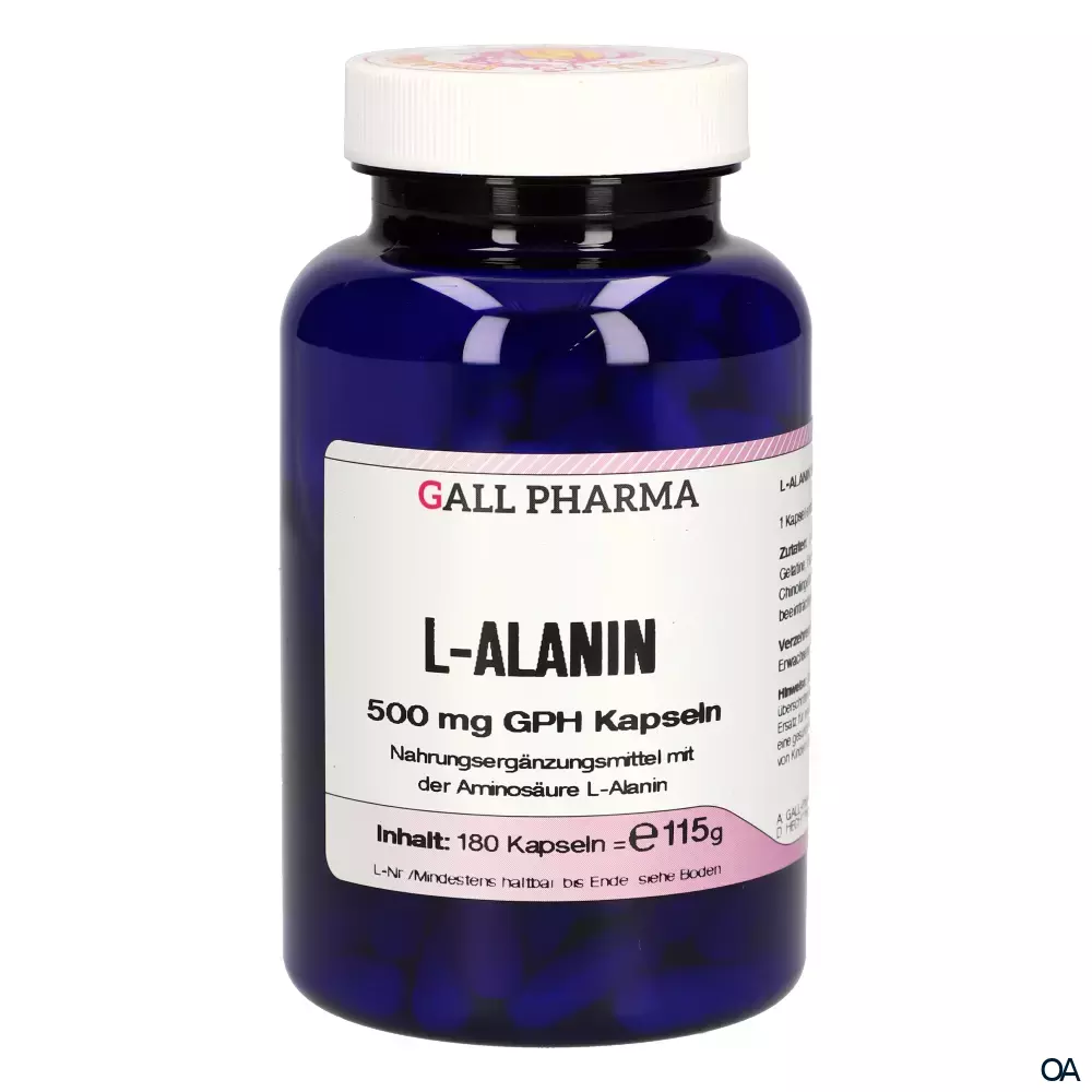 Gall Pharma L-Alanin 500 mg Kapseln
