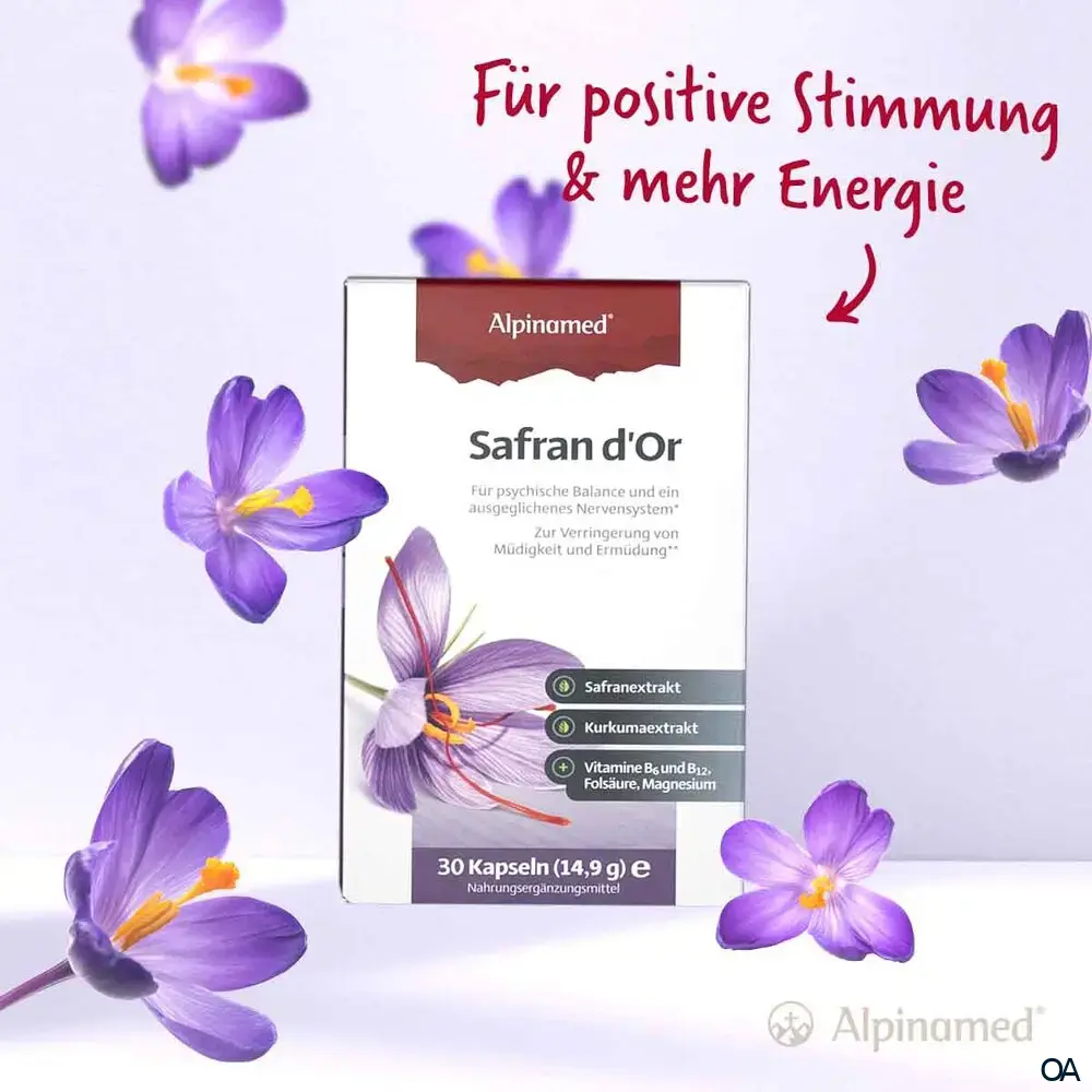 Alpinamed® Safran d’Or Kapseln