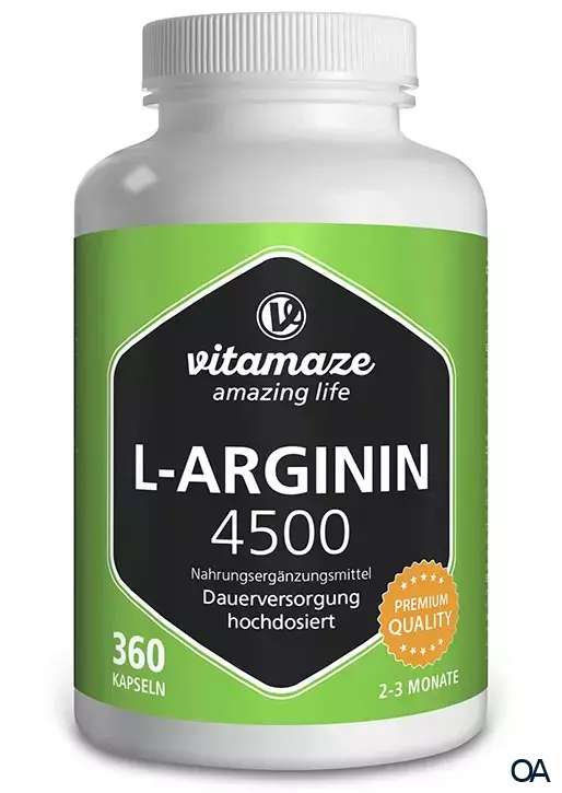 Vitamaze L-Arginin 4500 Kapseln