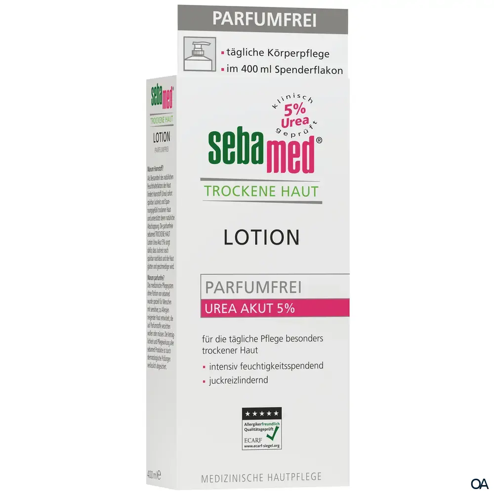 Sebamed Trockene Haut Lotion Urea Akut 5% parfumfrei