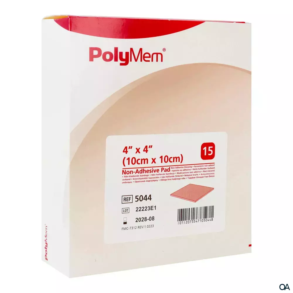 PolyMem® nicht haftender Verband 10 x 10 cm