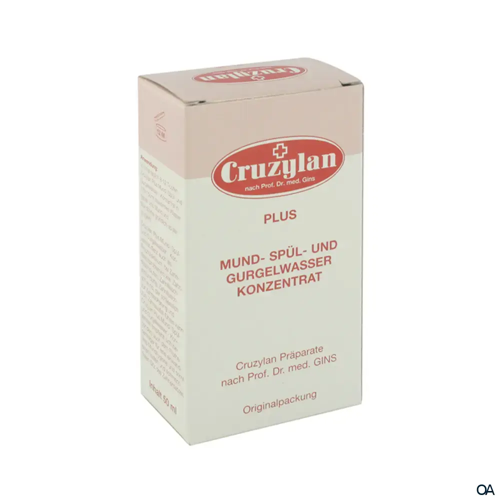Cruzylan Plus Mund- Spül und Gurgelwasserkonzentrat