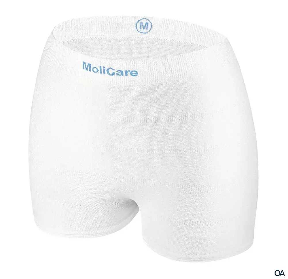 MoliCare® Premium Fixpants Long Leg - Fixierhosen blau - Größe M