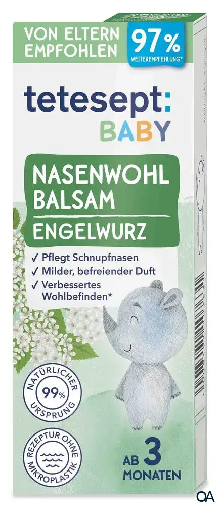 tetesept BABY Nasenwohl Balsam Engelwurz