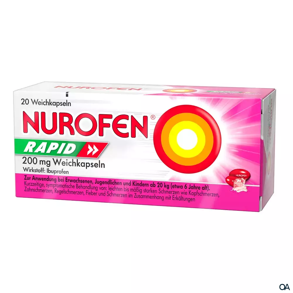 Nurofen® Rapid 200 mg Weichkapseln