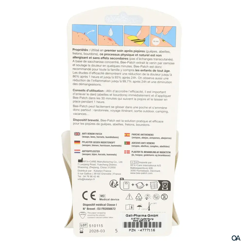 Bee Patch® Bienen - Wespenpflaster