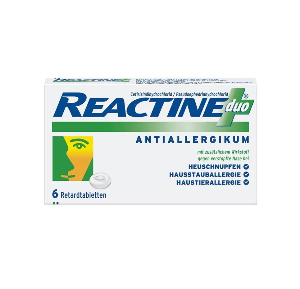 Reactine duo Retardtabletten