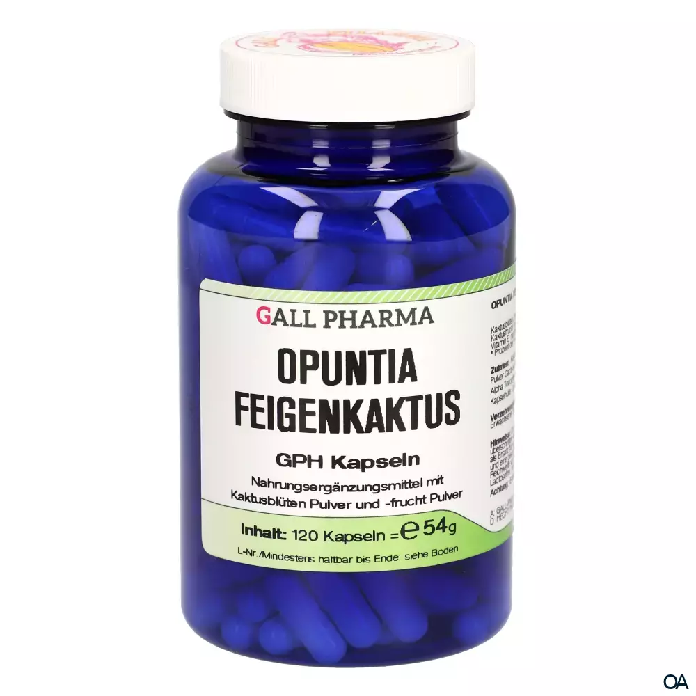 Gall Pharma Opuntia Feigenkaktus Kapseln
