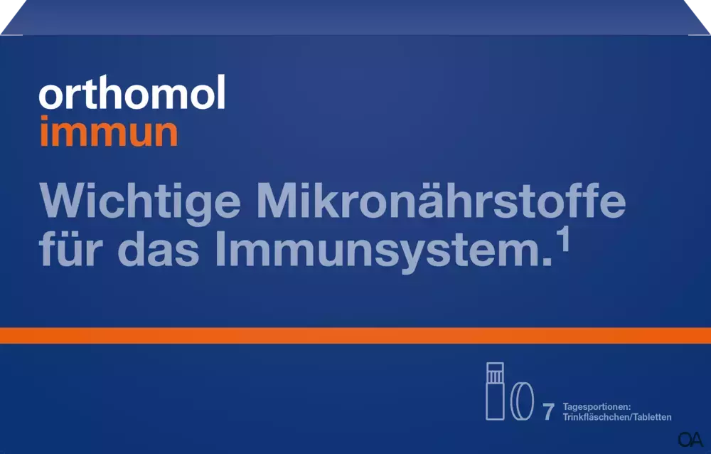 Orthomol Immun Trinkfläschchen/Tabletten
