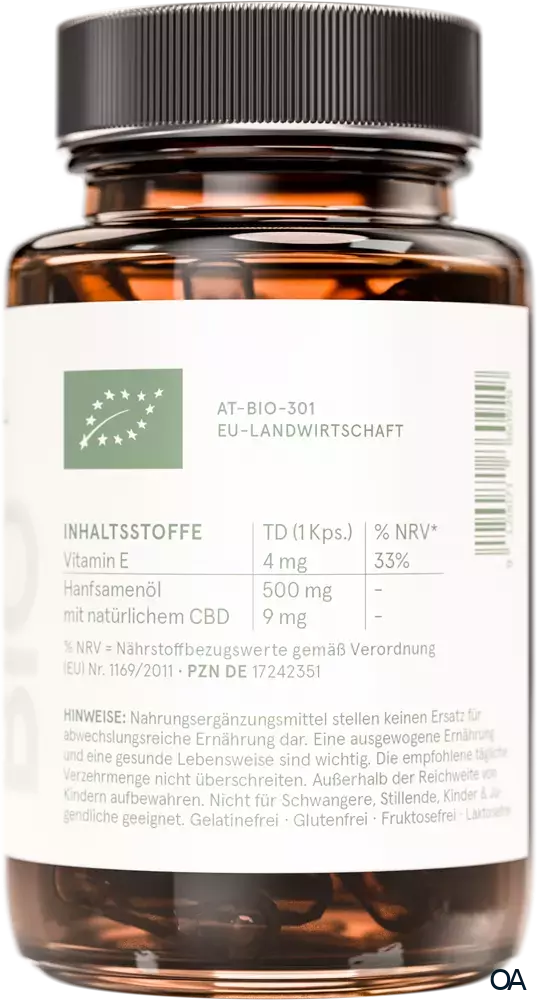 CBD VITAL Pure CBD 9 (5%) Kapseln