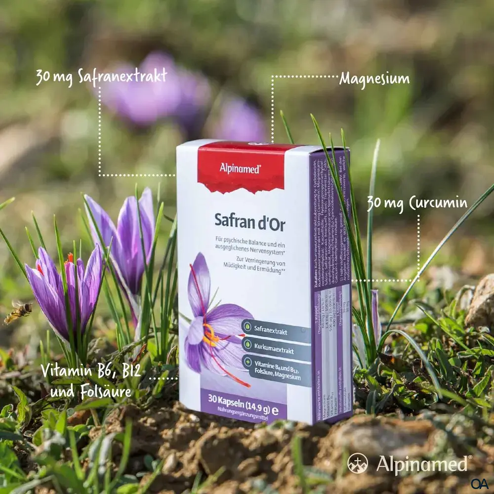 Alpinamed® Safran d’Or Kapseln