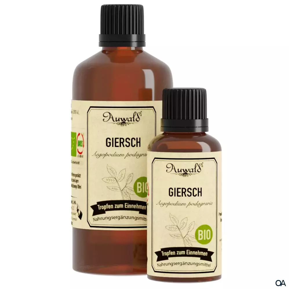 Auwald® Giersch - BIO Tropfen (Auszug, Extrakt, Essenz)