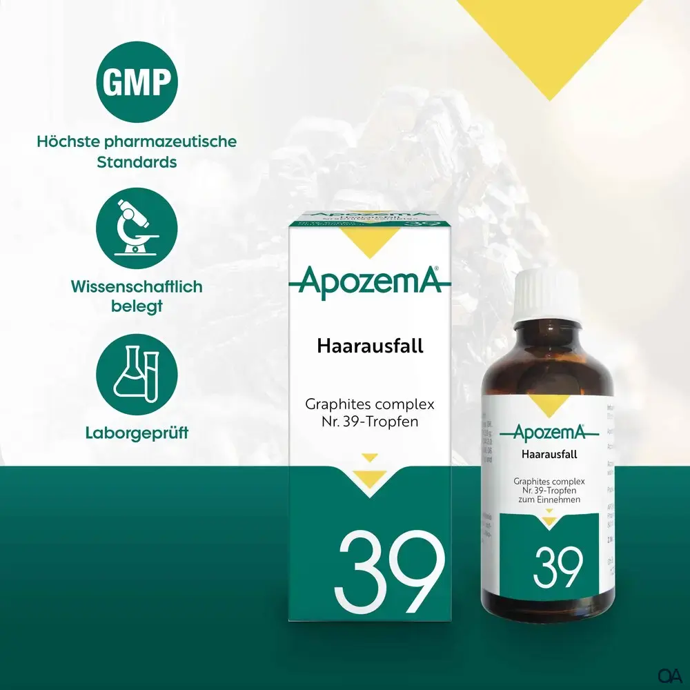 Apozema® Haarausfall Graphites complex Nr. 39 Tropfen zum Einnehmen