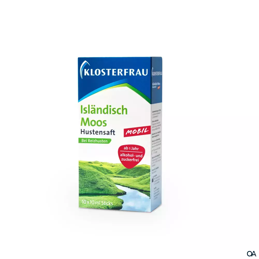 Klosterfrau Isländisch Moos Malve Hustensaft „mobil“