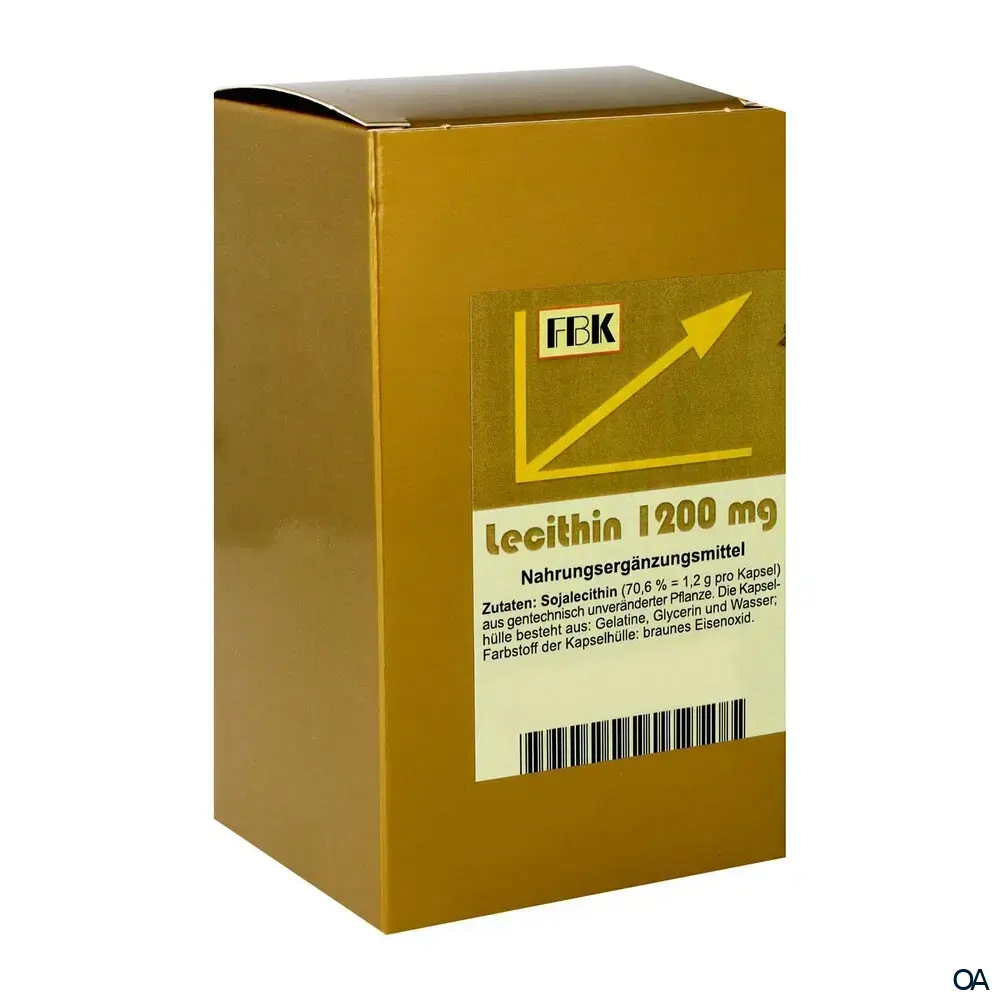 FBK-Pharma Lecithin 1200 mg Kapseln