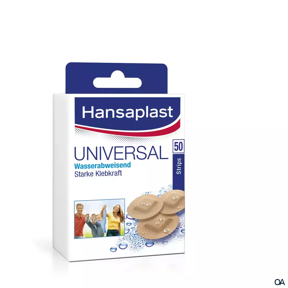 Hansaplast Universal Rundpflaster Großpackung 2,3 x 2,3cm