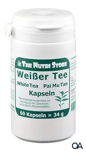 The Nutri Store Weißer Tee Pai Mu Tan Kapseln