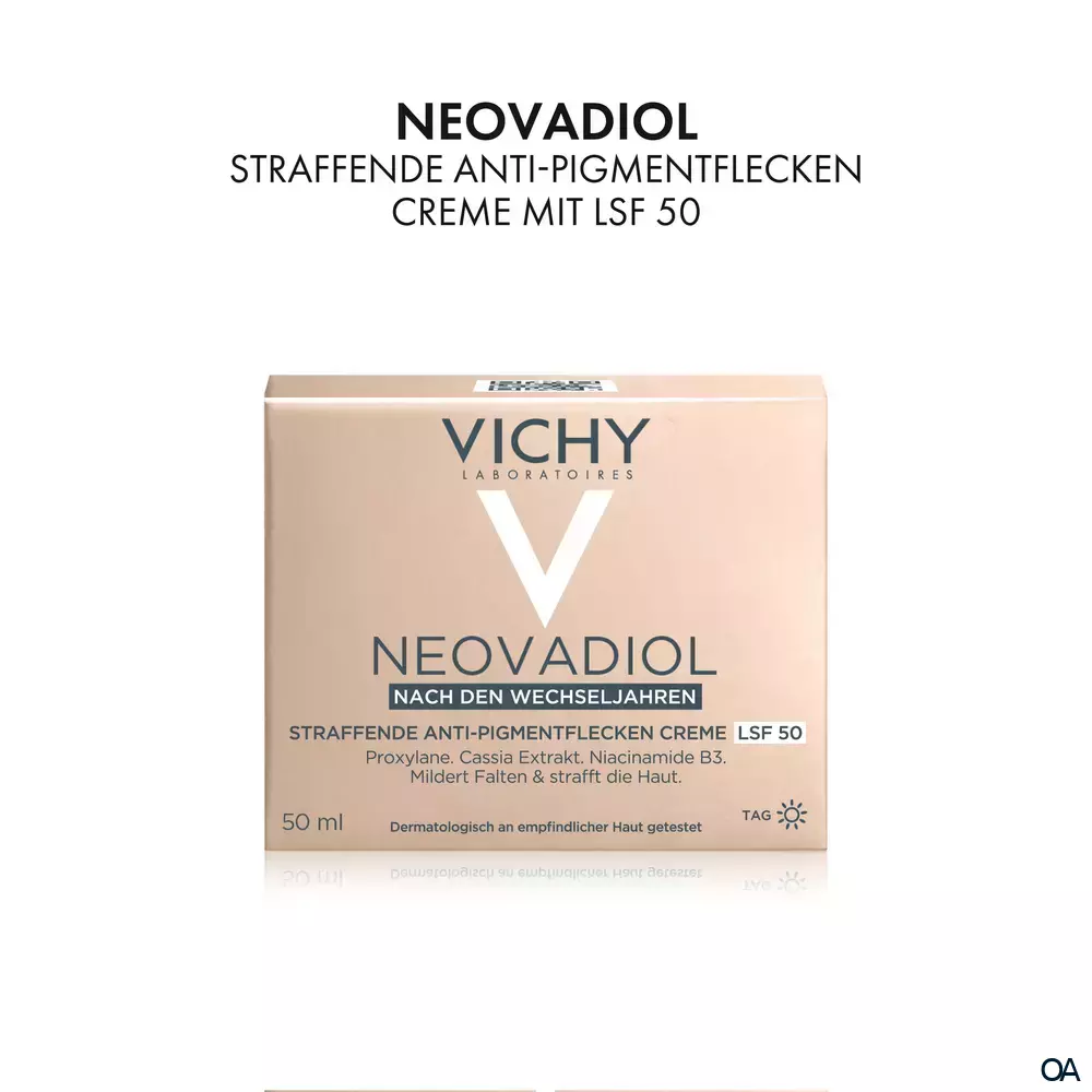 Vichy Neovadiol Straffende Anti-Pigmentflecken Creme LSF 50