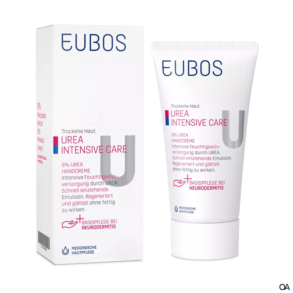 Eubos UREA INTENSIVE CARE 5% UREA Handcreme