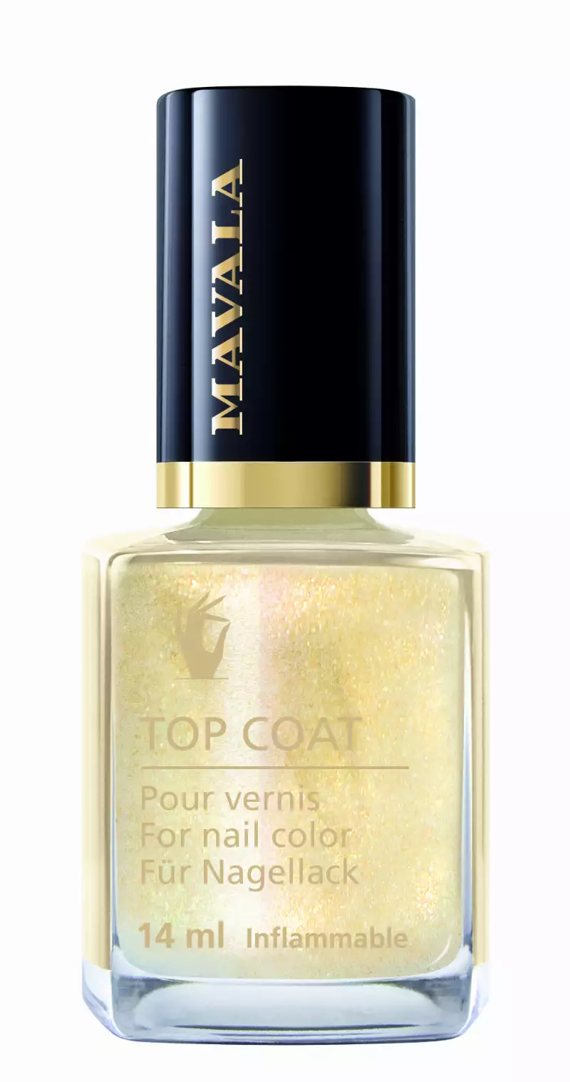 L Star Topcoat Gold - der vegane Nagellack