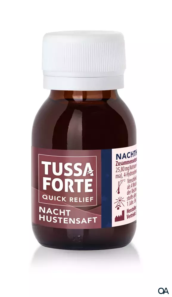 Tussaforte Quick Relief Night Hustensaft