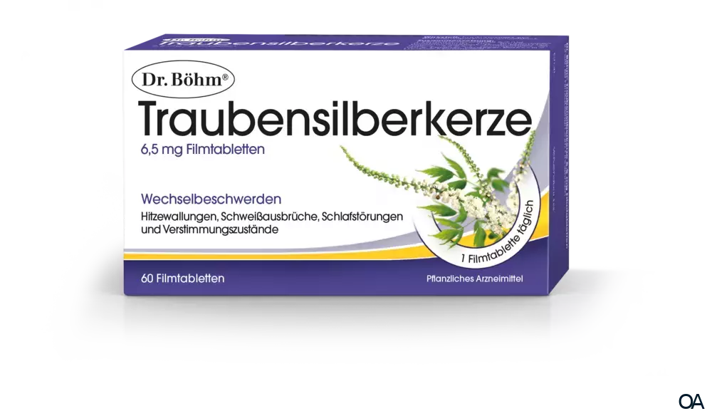 Dr. Böhm® Traubensilberkerze 6,5 mg Filmtabletten