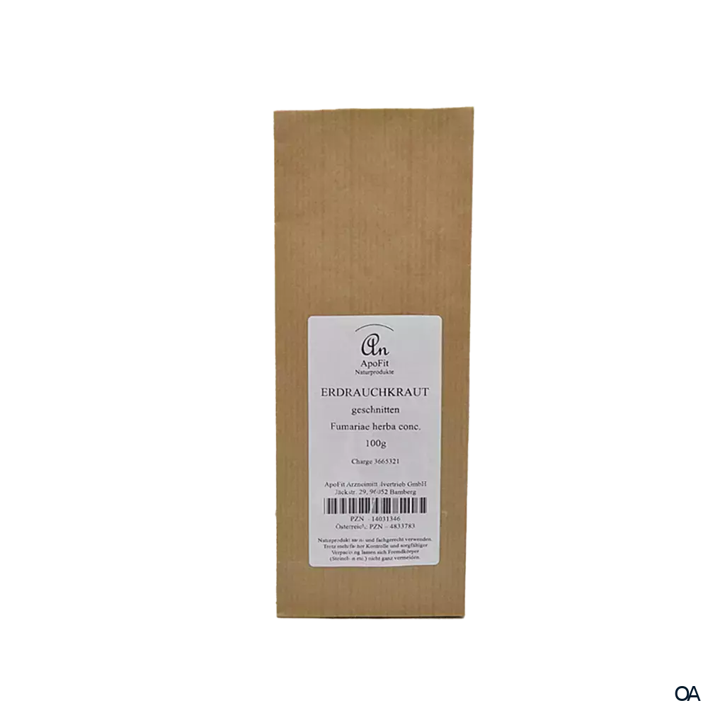 ApoFit Erdrauchkraut geschnitten