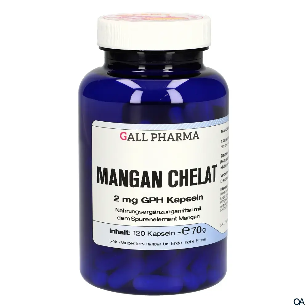 Gall Pharma Mangan Chelat 2 mg Kapseln