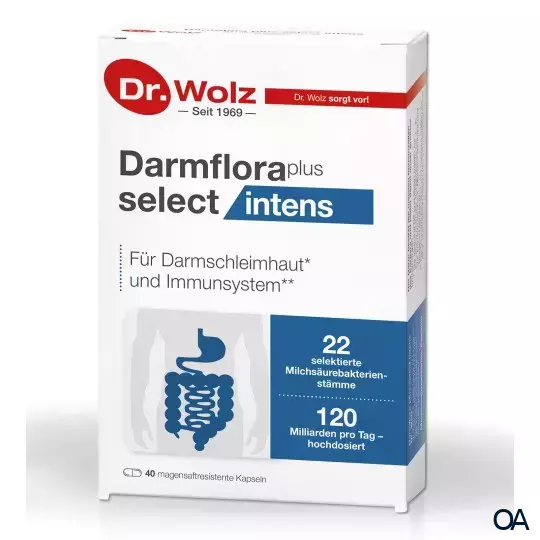 Dr. Wolz Darmflora plus select intens* Kapseln