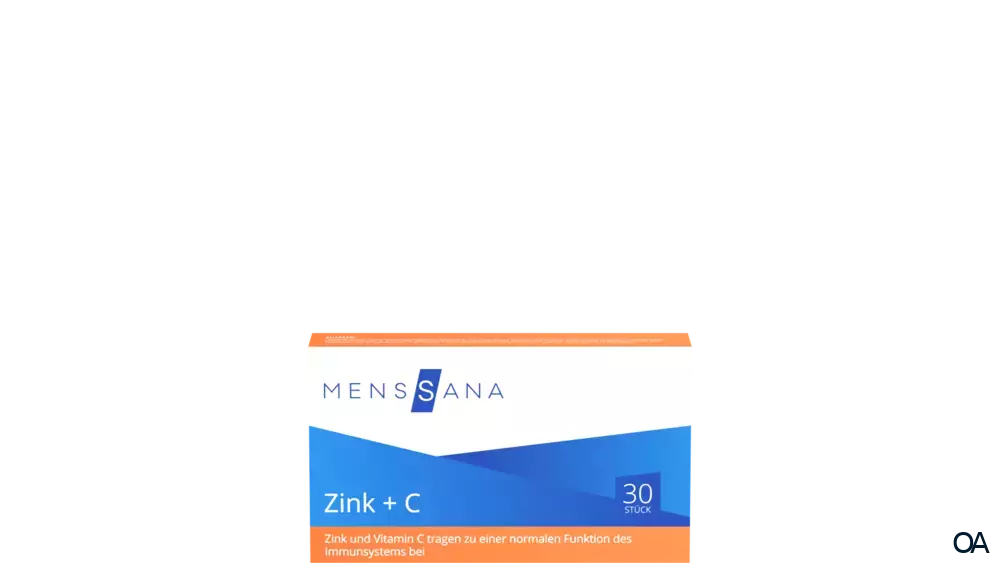 MensSana Zink+C Lutschtabletten
