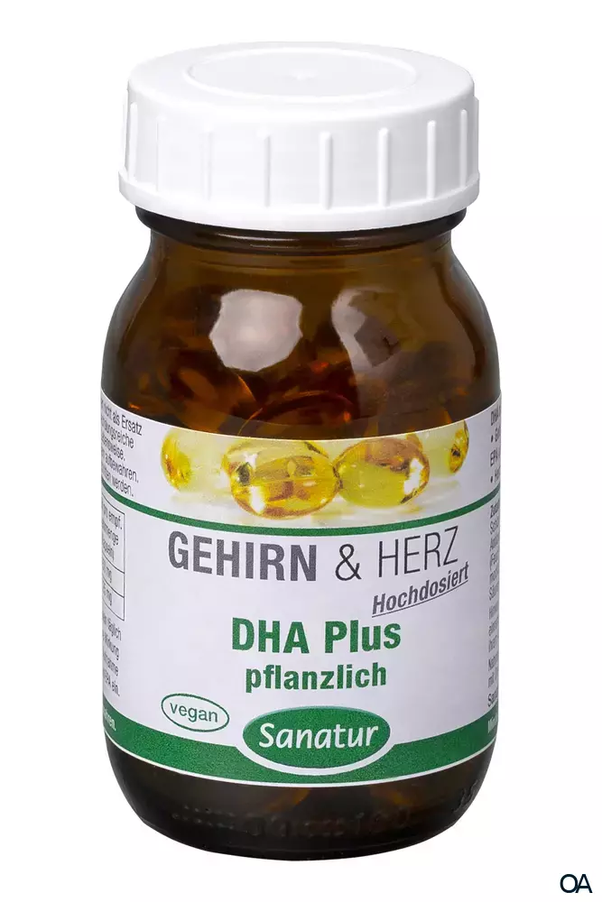 Sanatur DHA Plus pflanzlich Kapseln