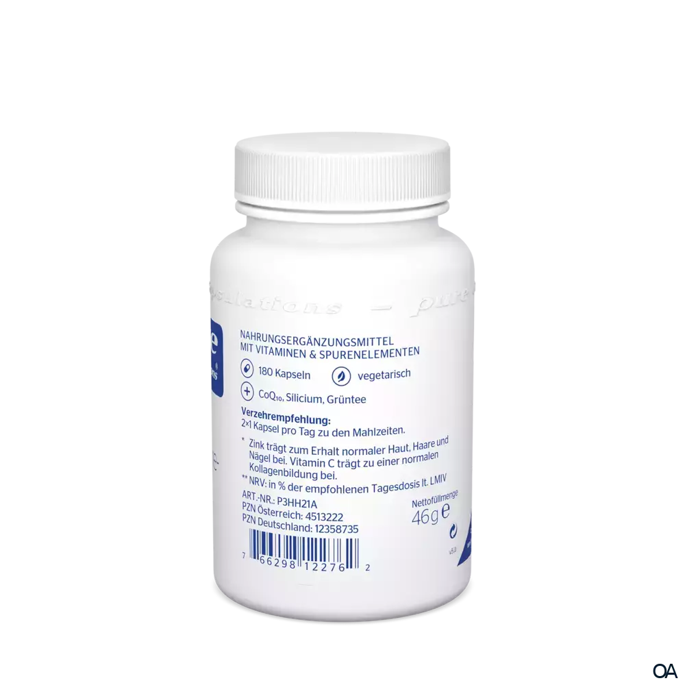 pure encapsulations® Haut-Haare-Nägel Kapseln