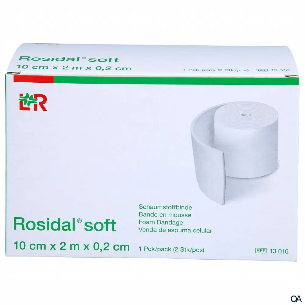 Rosidal® soft Schaumstoffbinde 10 cm x 2,0 m x 0,2 cm