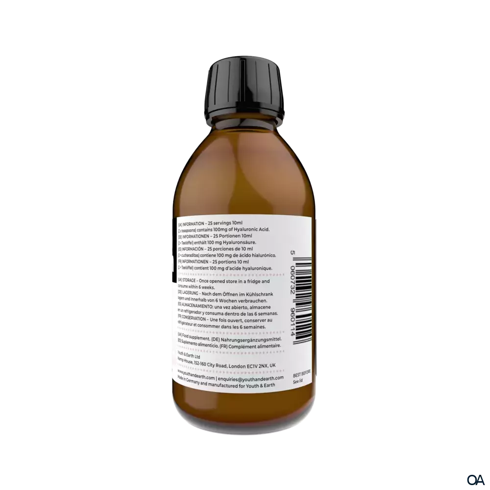 Youth & Earth Liposomale Hyaluronsäure 100 mg flüssig