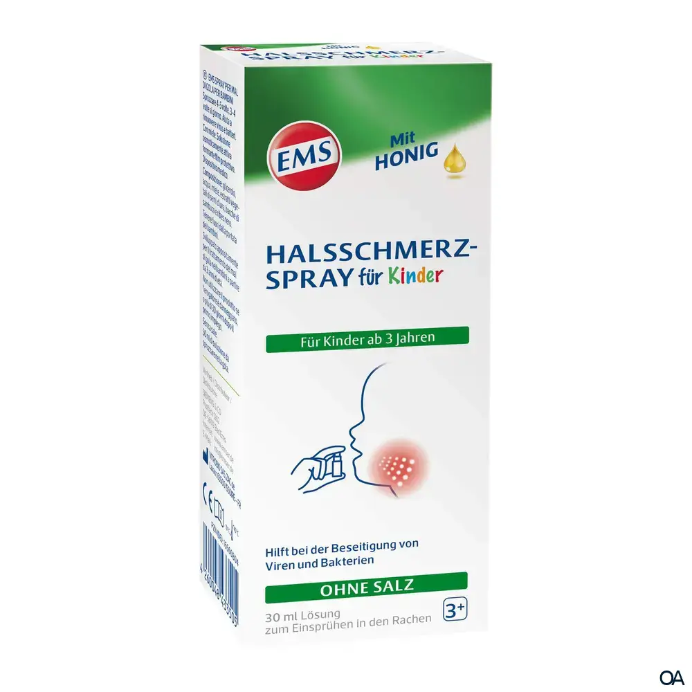 EMS Halsschmerz-Spray für Kinder mit Honig