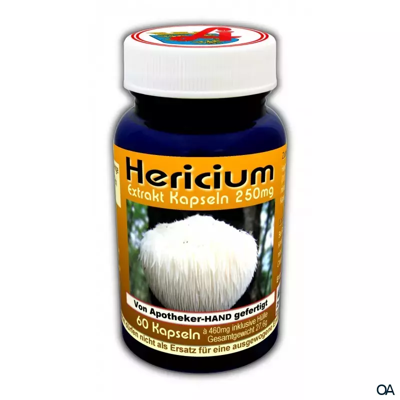 Hericium 250 mg Kapseln