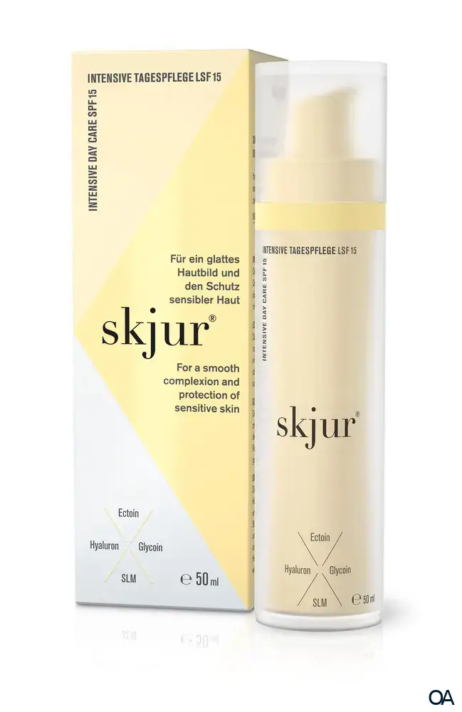 skjur® intensive Tagescreme mit LSF 15