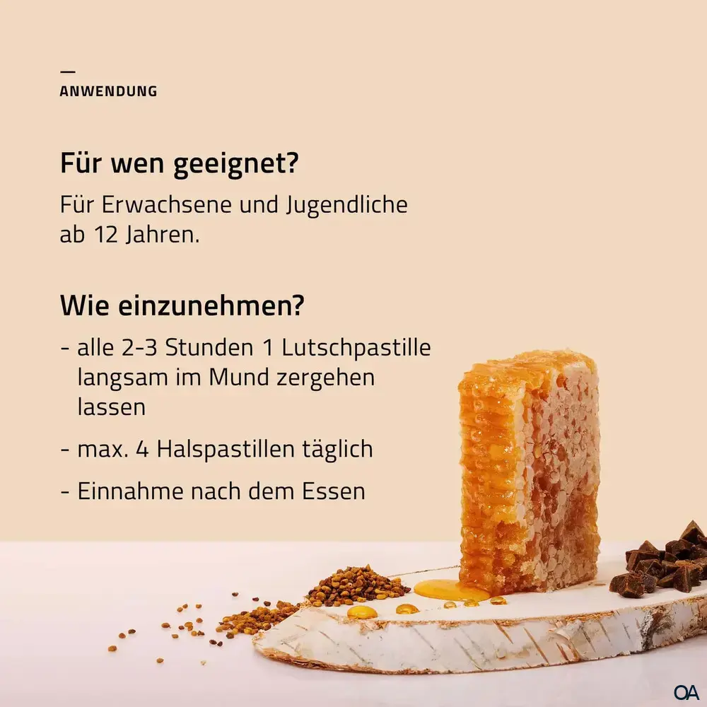 beecraft® Halspastillen Propolis