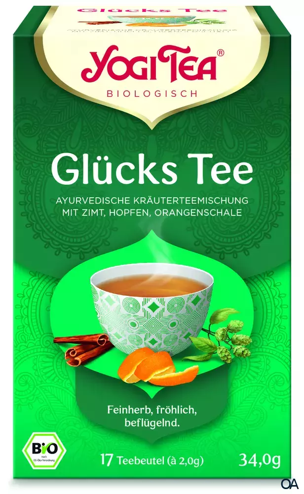 Yogi Tea Glücks Tee - Ayurvedische Gewürzteemischung