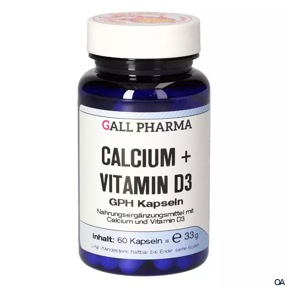 Gall Pharma Calcium + Vitamin D3 Kapseln