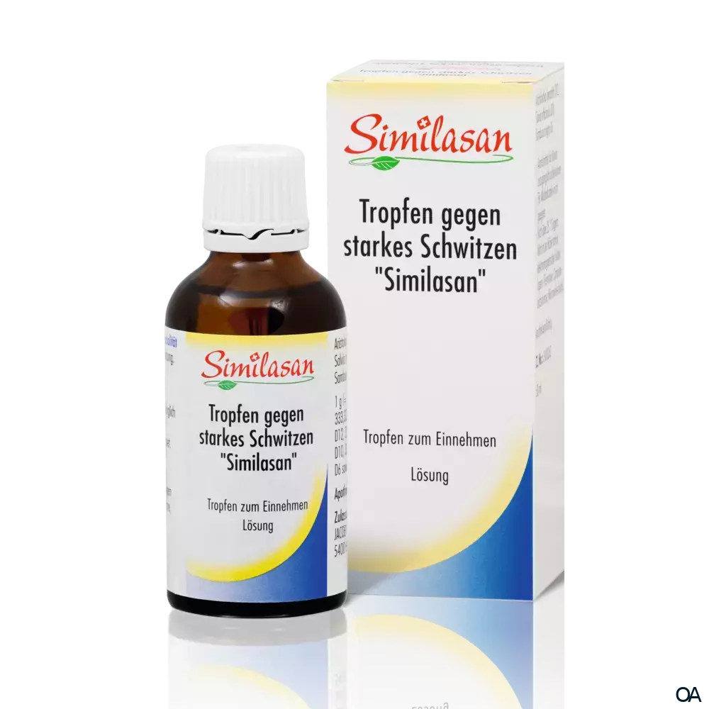 Similasan Tropfen gegen starkes Schwitzen