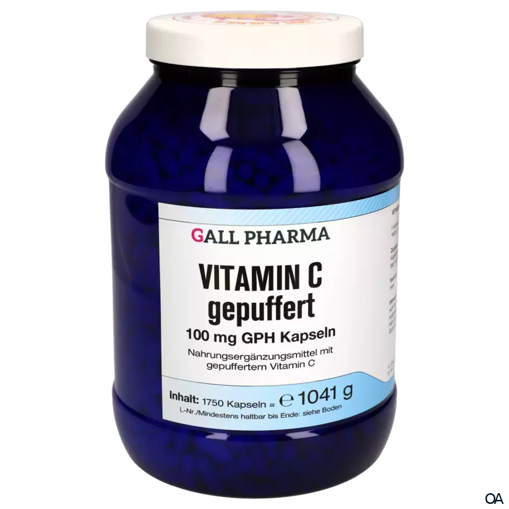 Gall Pharma Vitamin C gepuffert 100 mg Kapseln