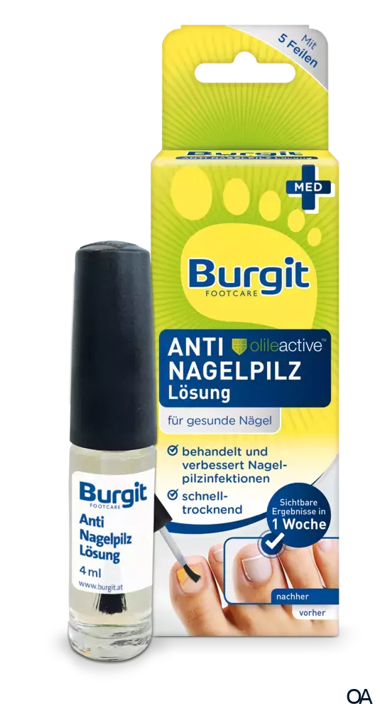 Burgit Footcare Anti Nagelpilz Lösung