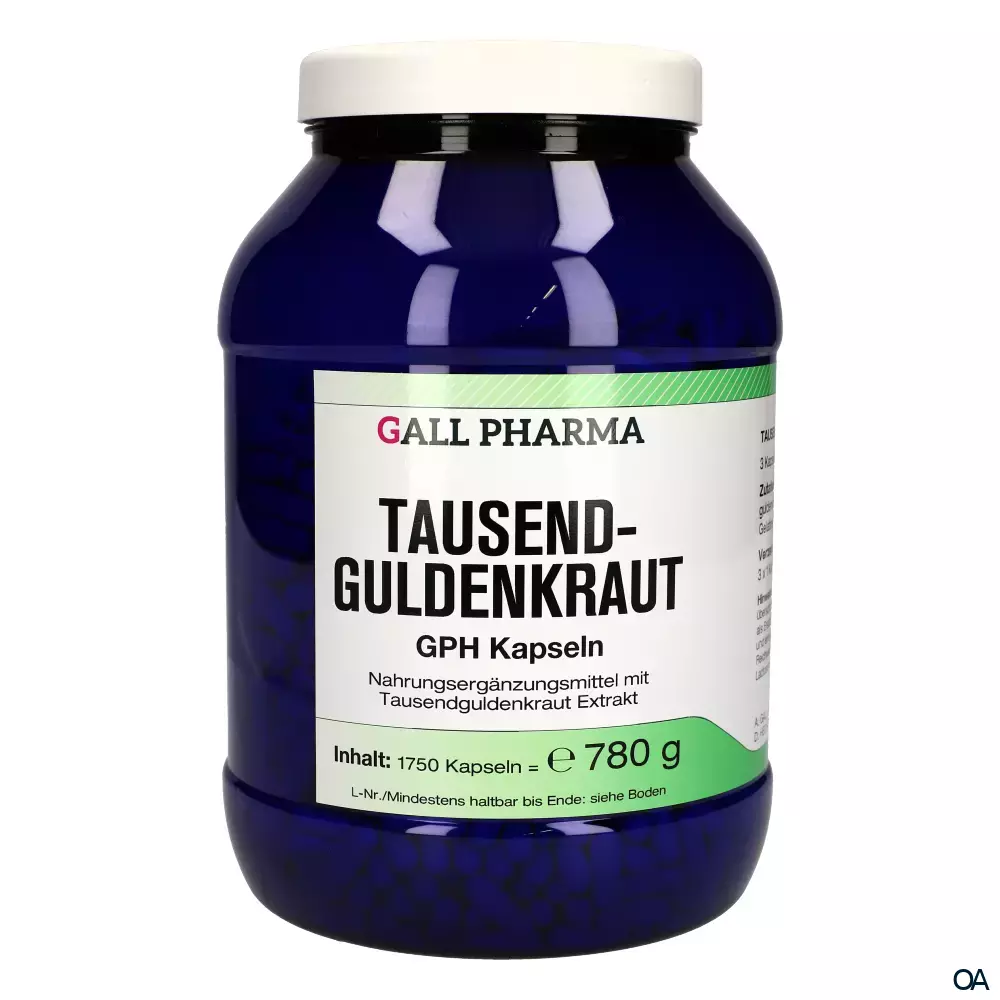 Gall Pharma Tausendguldenkraut Kapseln