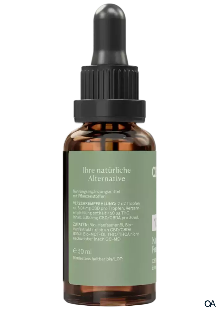CBD VITAL Naturextrakt Premium Öl 10%