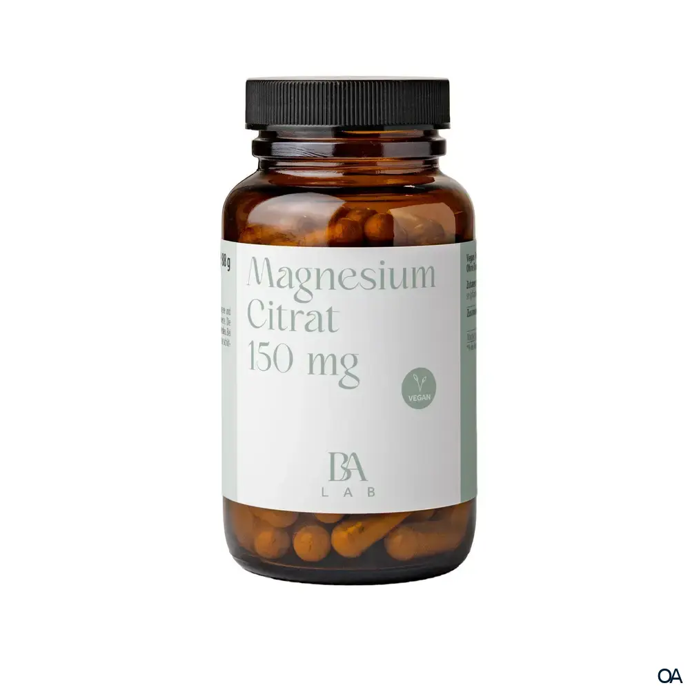 Bioflora Lab Magnesium Citrat 150 mg Kapseln
