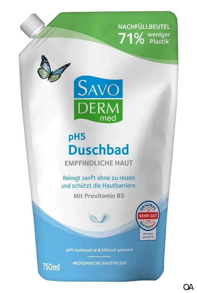 Savoderm med pH5 Duschbad Nachfüllbeutel