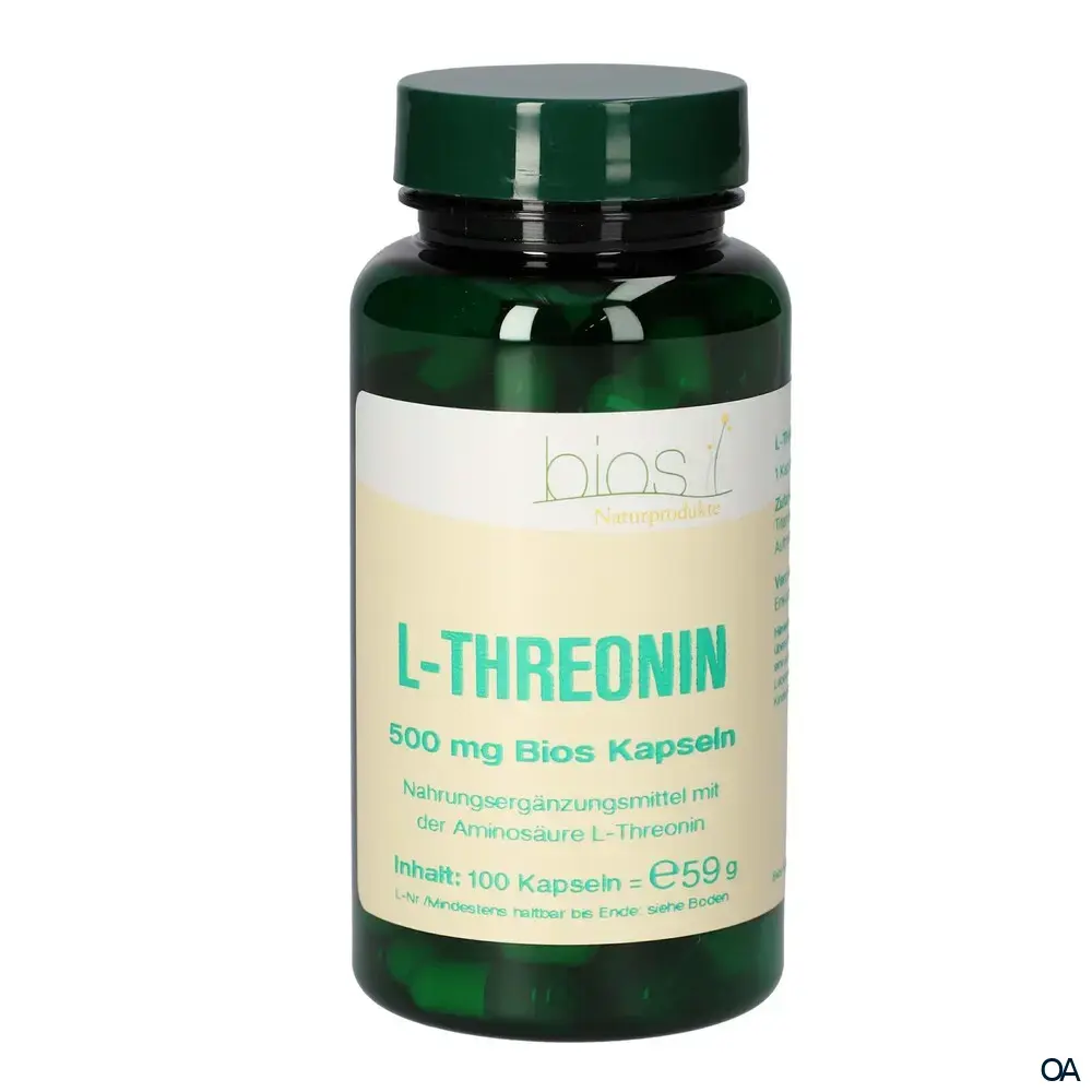 Bios L-Threonin 500 mg Kapseln